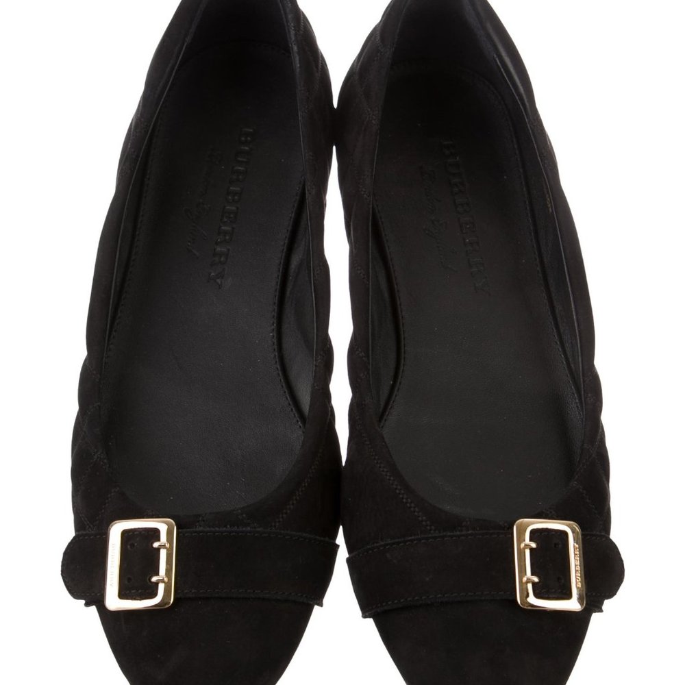 Burberry Suede Flats